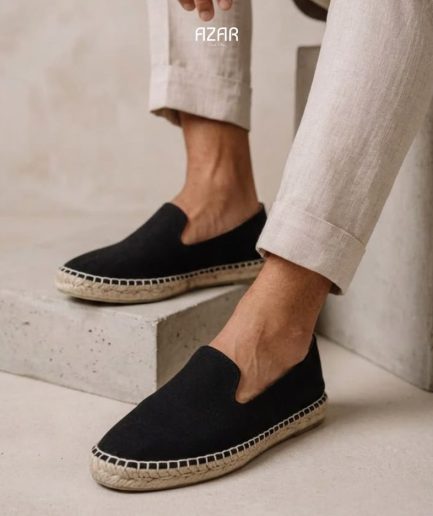 Espadrille Homme Noir Azar AZ 537-MENINX